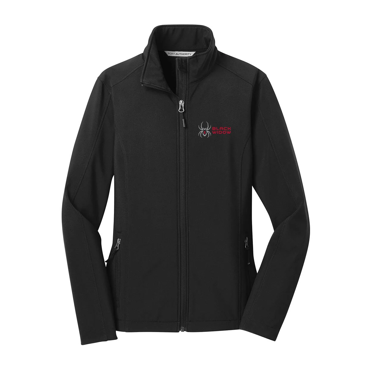 Black Widow Ladies Soft Shell Jacket — Black Widow Lifted Trucks